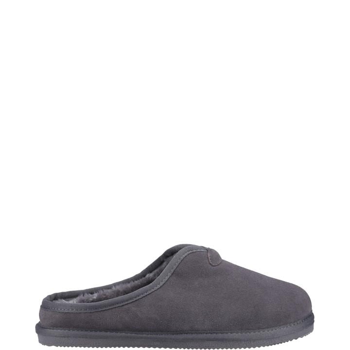 Hush Puppies Men's Grey Conrad Slippers in Size 9, Sports Direct