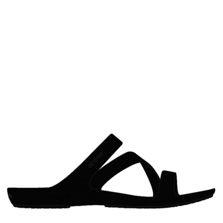 Crocs Women's Black Kadee Ii Flip Flop in Size 9, Sports Direct