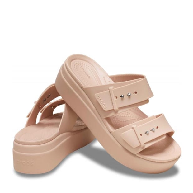 Pink - Crocs - Brooklyn Buckle Sandal