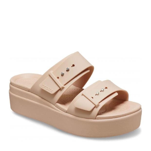 Pink - Crocs - Brooklyn Buckle Sandal