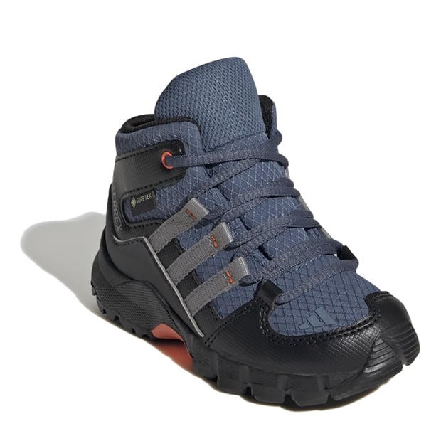 Stebuklingas plienas/Žalias - adidas - Terrex Mid GORE-TEX Hiking Shoes Infants