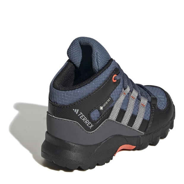 Stebuklingas plienas/Žalias - adidas - Terrex Mid GORE-TEX Hiking Shoes Infants