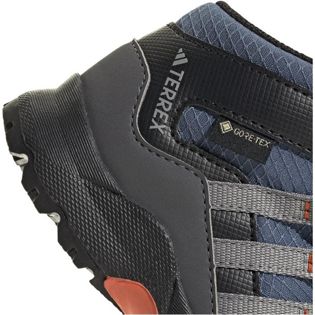 Stebuklingas plienas/Žalias - adidas - Terrex Mid GORE-TEX Hiking Shoes Infants