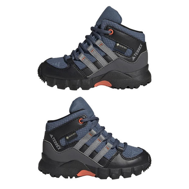 Stebuklingas plienas/Žalias - adidas - Terrex Mid GORE-TEX Hiking Shoes Infants