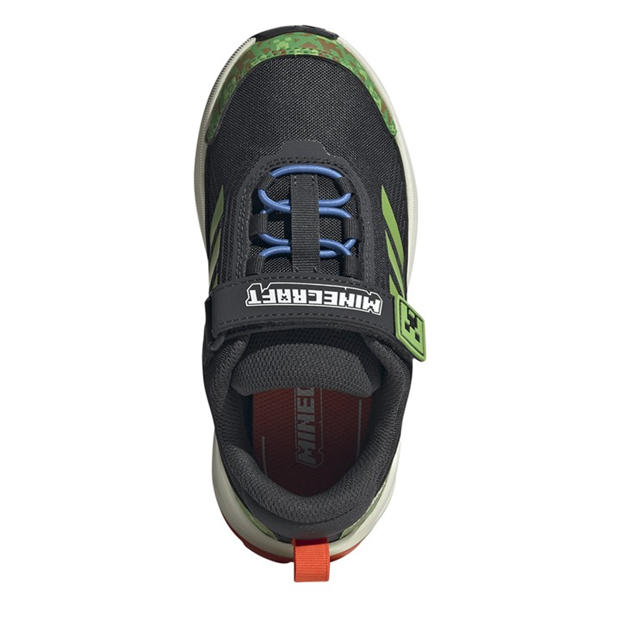 Carbon/Lime - adidas - Kids' Hiking Shoes