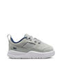 Grey/Blue - Air Jordan - Kids' Flight Court Basketball Trainers
