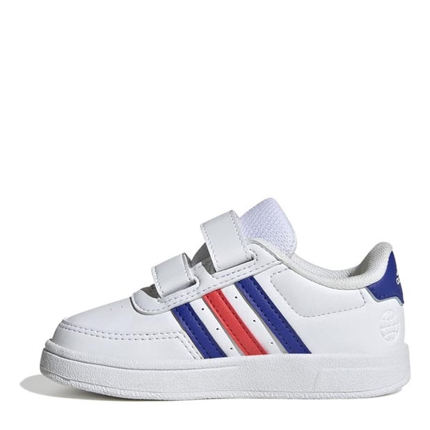 Valge/Sinine/Punane - adidas - Unisex Kids' Breaknet Casual Low-Top Trainers