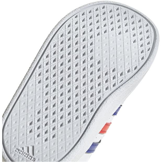 Valge/Sinine/Punane - adidas - Unisex Kids' Breaknet Casual Low-Top Trainers
