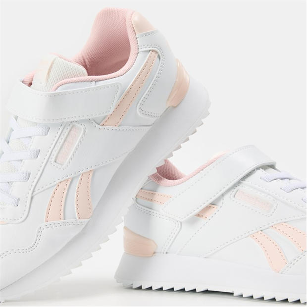 White/Pink - Reebok - Kids Classic Low-Top Trainers