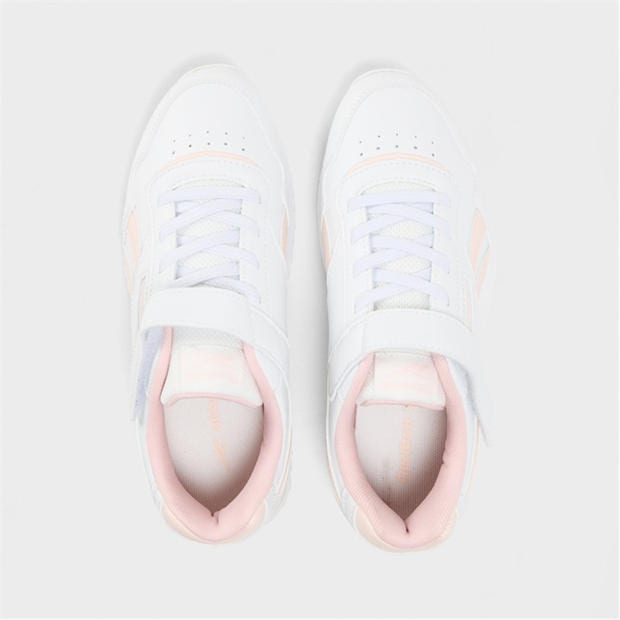 White/Pink - Reebok - Kids Classic Low-Top Trainers