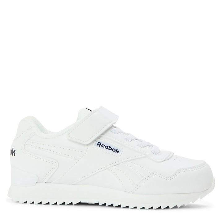 Reebok Girls White Kids Classic Low-Top Trainers in Size C10, Sports Direct