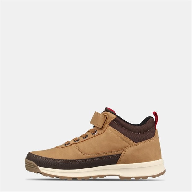 Brown - Deakins - Kids' High Top Lace Up High-Top Trainers