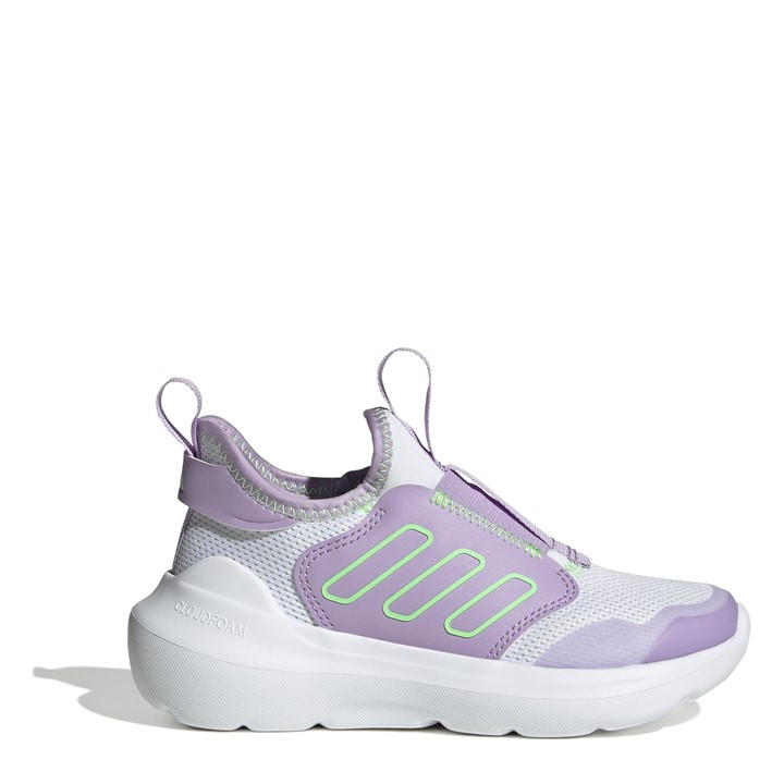 Adidas Girls White Kids' Tensaur Comfort Low-Top Trainers in Size C11, Sports Direct