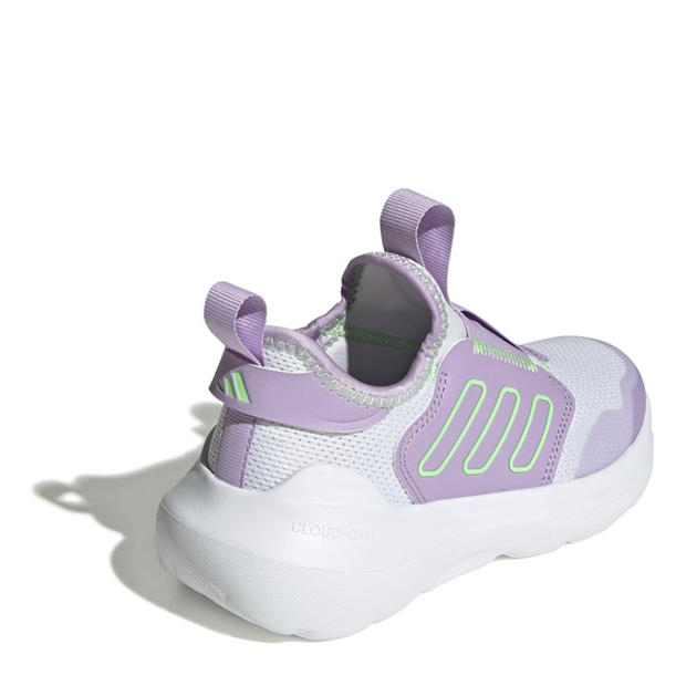 Valge/Laimi/Ploom - adidas - Kids' Tensaur Comfort Low-Top Trainers