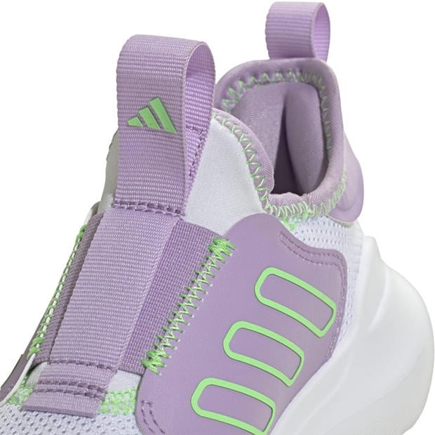 Valge/Laimi/Ploom - adidas - Kids' Tensaur Comfort Low-Top Trainers