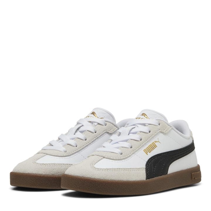 Puma Girls White Club Ii Era Trainers Childrens C10