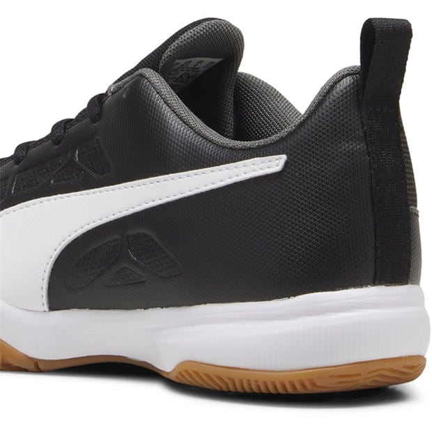 BlkWhtronGtGm - Puma - Unisex Kids' Tenaz Handball Trainers