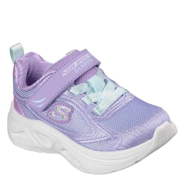Lavender/Aqua - Skechers - Kids' Casual Low-Top Trainers