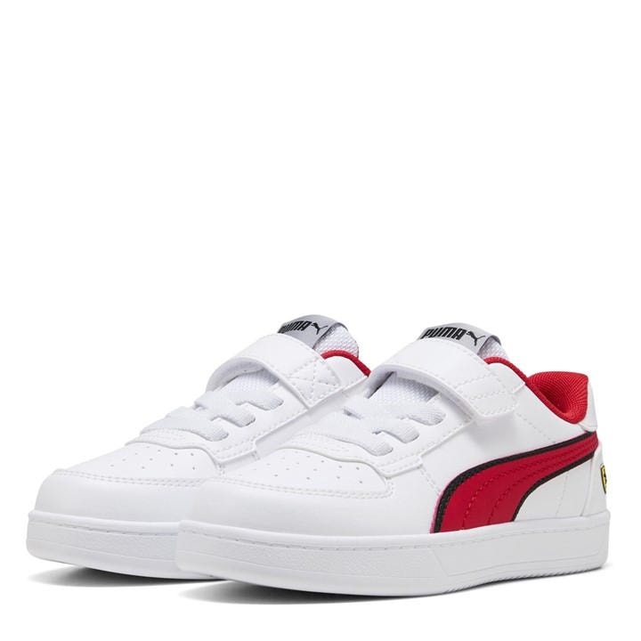 Puma  Kids White ' Ferrari Caven 2.0 Low-Top Trainers in Size C12, Sports Direct