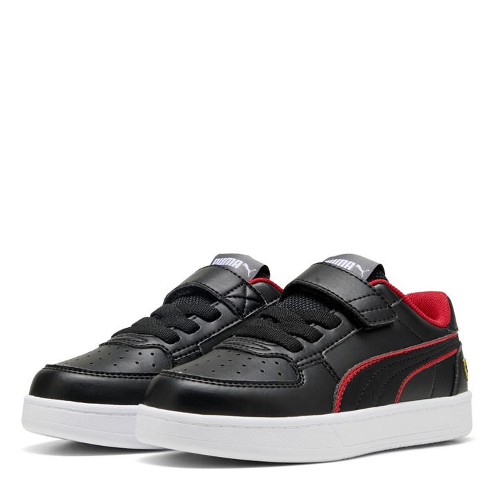 Puma  Kids Black ' Ferrari Caven 2.0 Low-Top Trainers in Size C12, Sports Direct