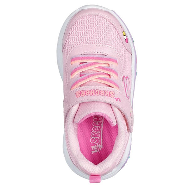 Pink/Multi - Skechers - Kids' Casual Low-Top Trainers