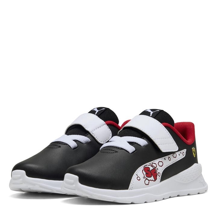Puma  Kids Black ' Ferrari Anzarun Low-Top Trainers in Size C12, Sports Direct