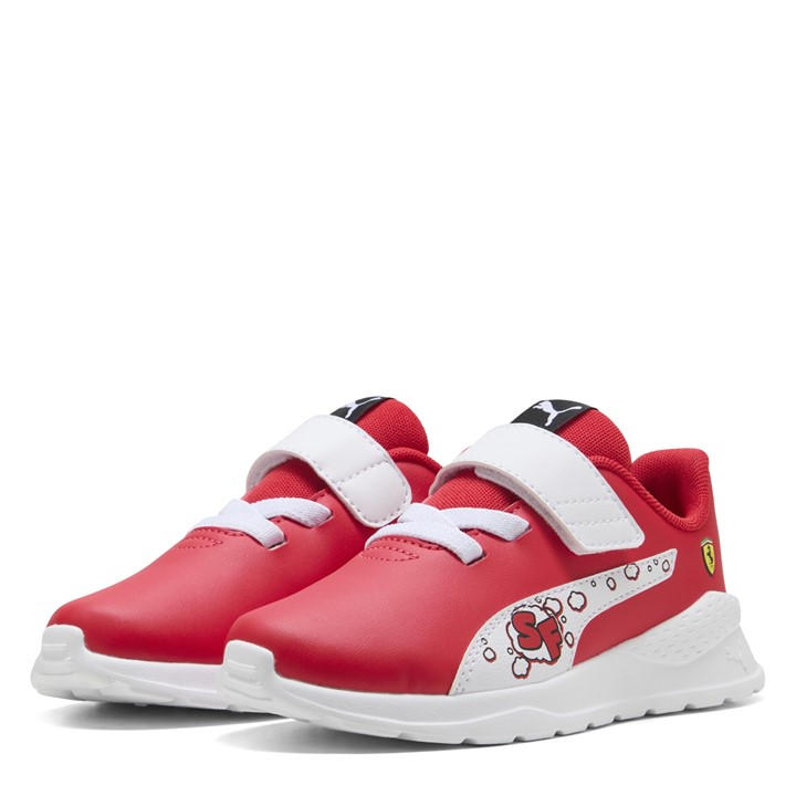 Puma  Kids Red ' Ferrari Anzarun Low-Top Trainers in Size C12, Sports Direct