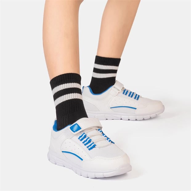 White/Blue - Firetrap - Trainers Child