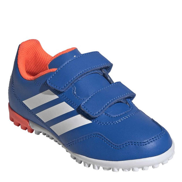 royal/wht/msoor - adidas - Kids' Youngstar Rise Astro Hockey Shoes