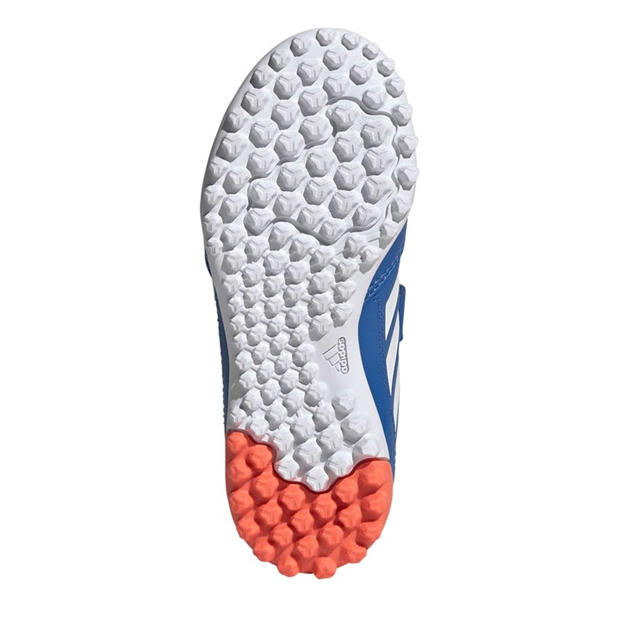 royal/wht/msoor - adidas - Kids' Youngstar Rise Astro Hockey Shoes