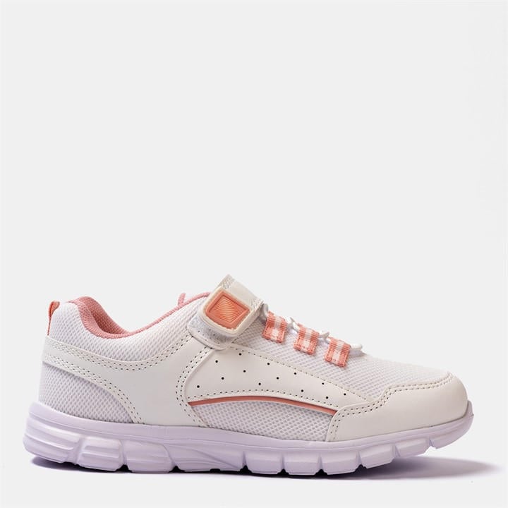 Firetrap Girls White Trainers  in Size C9, Sports Direct