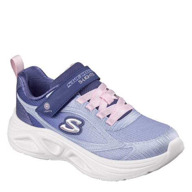 Navy/Pink - Skechers - Kids' Casual Low-Top Trainers