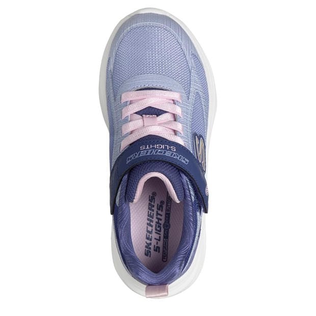 Navy/Pink - Skechers - Kids' Casual Low-Top Trainers