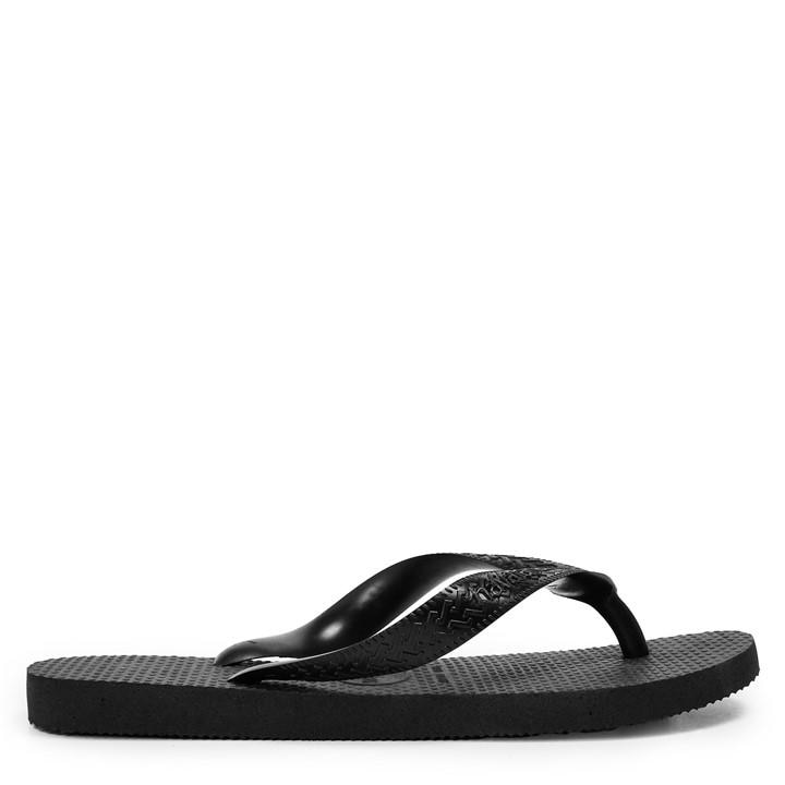 Havaianas Boys Black Kids' Flip Flops in Size 3, Sports Direct