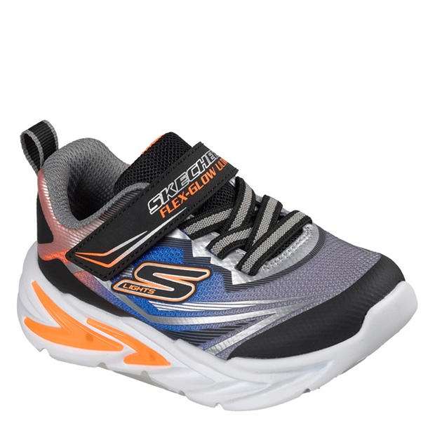 Daugiataškis - Skechers - Kids' Gore and Strap Light Up Trainers
