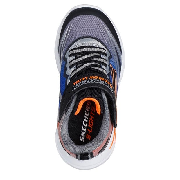 Daugiataškis - Skechers - Kids' Gore and Strap Light Up Trainers