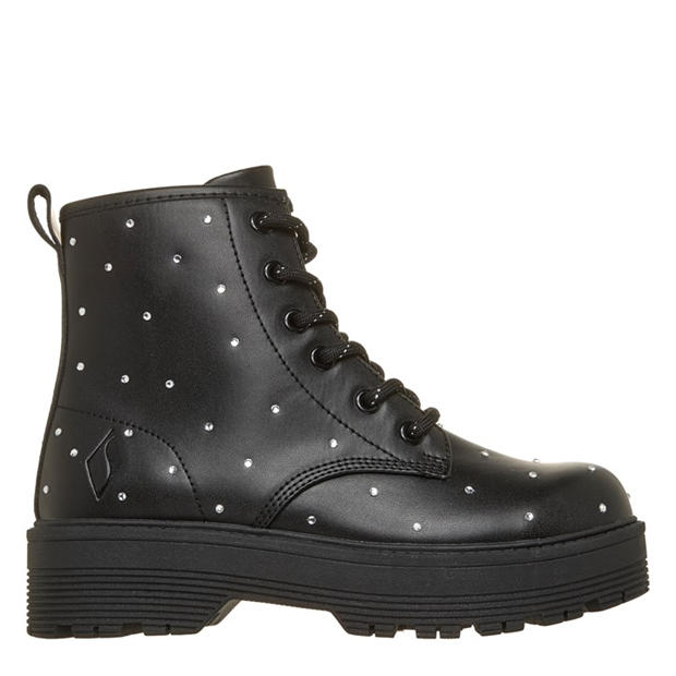Black - Skechers - Kids' Ankle Heeled Boot