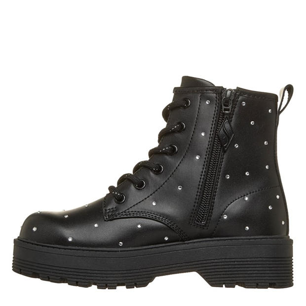 Black - Skechers - Kids' Ankle Heeled Boot