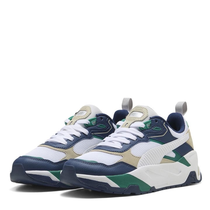 Puma  Kids Blue ' Trinity Low-Top Trainers in Size 3.5, Sports Direct