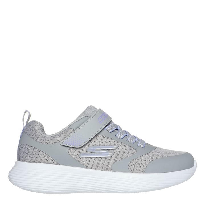Skechers Girls Grey Go Run 400 V2 Trainers Childrens C10