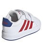 Wht/Blu/Scarlet - adidas - Grand Court 3.0 Infant Shoes