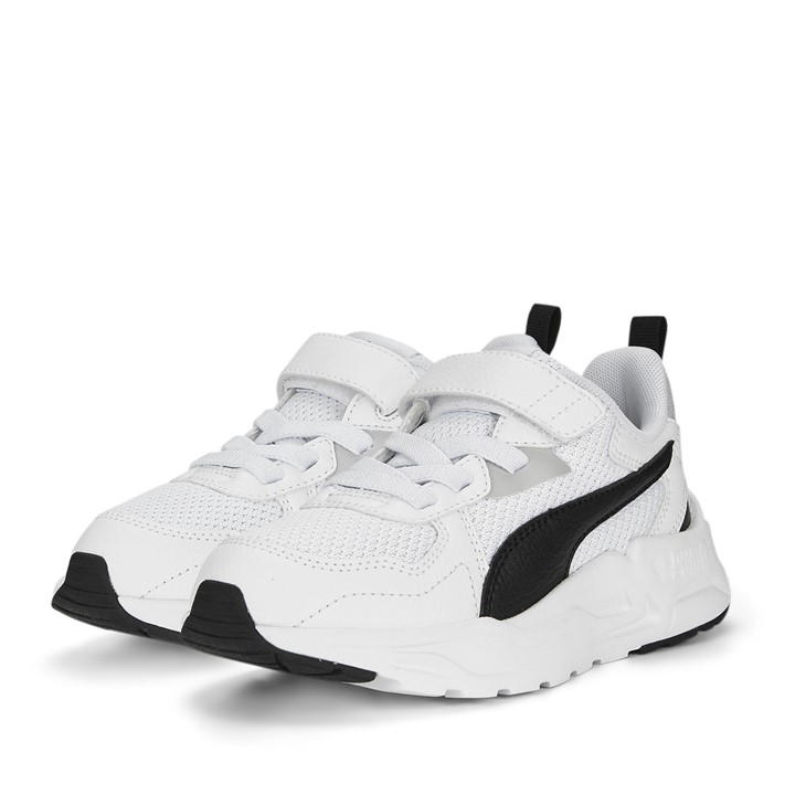 Puma  Kids White ' Trinity Lite Ac+ Low-Top Trainers in Size C12, Sports Direct