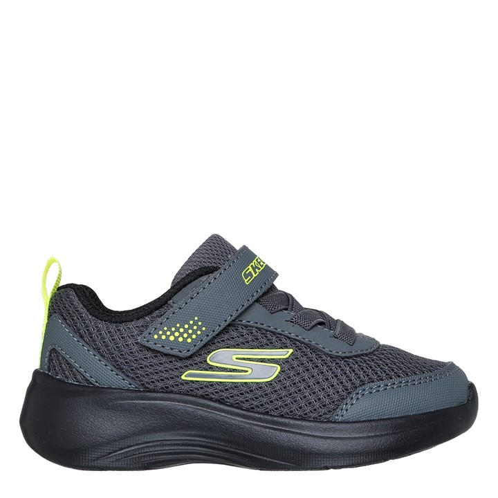 Skechers Boys Grey Kids' Low-Top Trainers in Size C9, Sports Direct
