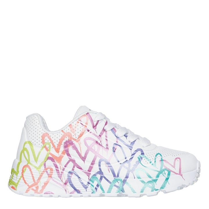 Skechers Girls  Kids' Casual Low-Top Trainers in Size C13, Sports Direct