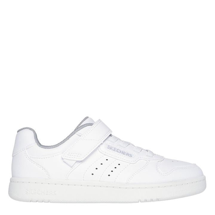Skechers Boys White Quick Street Trainers  in Size C12, Sports Direct