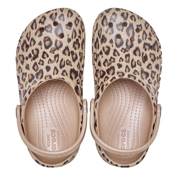 Leopard - Crocs - Kids' Baya Clogs