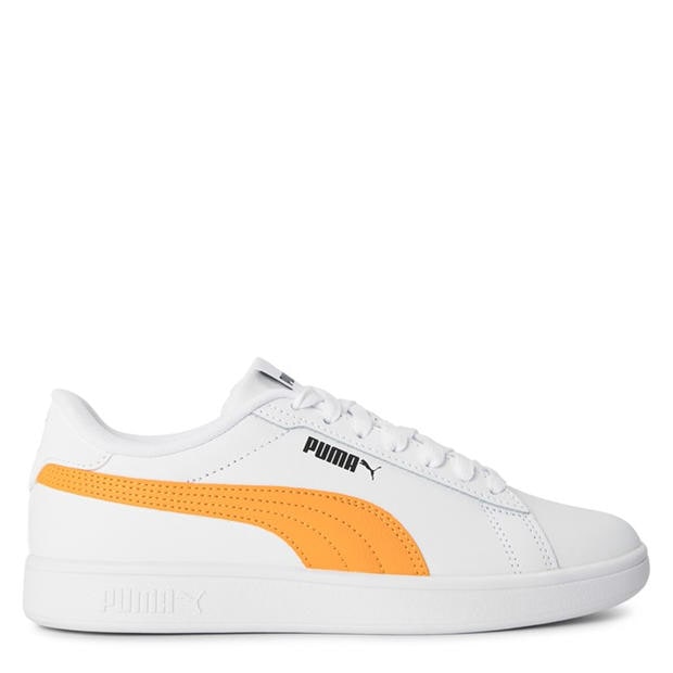 White-Bright - Puma - Unisex Kids' Smash 3.0 Low-Top Trainers