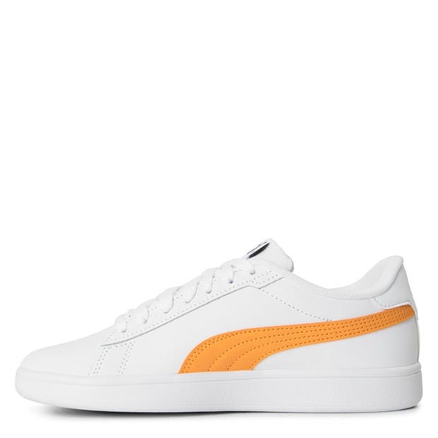 White-Bright - Puma - Unisex Kids' Smash 3.0 Low-Top Trainers