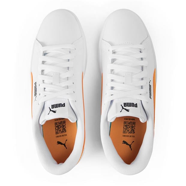 White-Bright - Puma - Unisex Kids' Smash 3.0 Low-Top Trainers