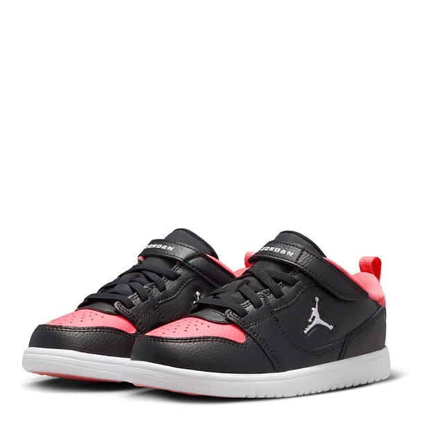 Black/Pink - Air Jordan - Kids' Low-Top Trainers